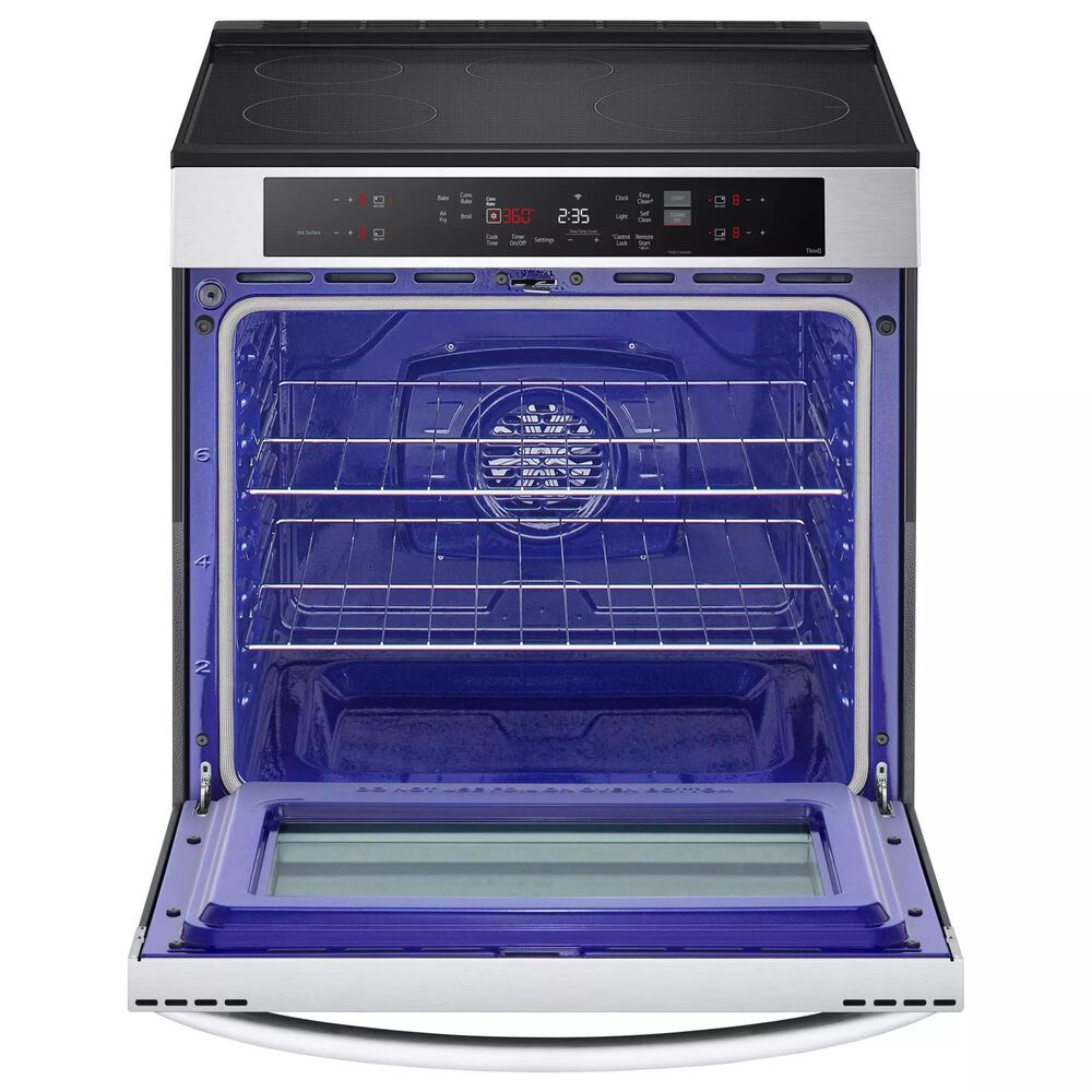 LG 6.3 Cu. Ft. Smart Induction Slide-in Range with Convection in PrintProof Stainless Steel, , large