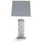 Maple and Jade Glam Table Lamp with Rectangular Shade in Silver, , large
