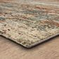Karastan Marash 5" x 7"6" Beige, Rust Red and Blue Area Rug, , large