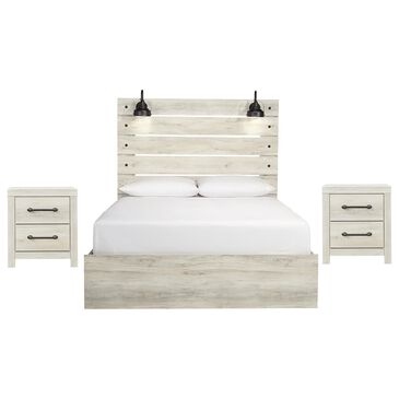 Signature Design by Ashley Cambeck 3-Piece Queen Bedroom Set in Whitewash, , large
