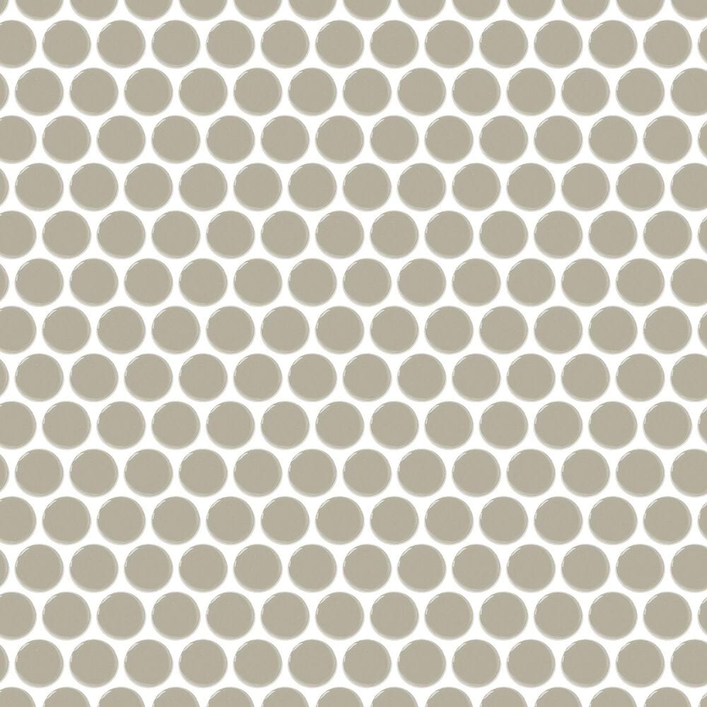 Dal-Tile Color Wheel Architectural Gray 13&quot; x 11&quot; Ceramic Mosaic Sheet, , large