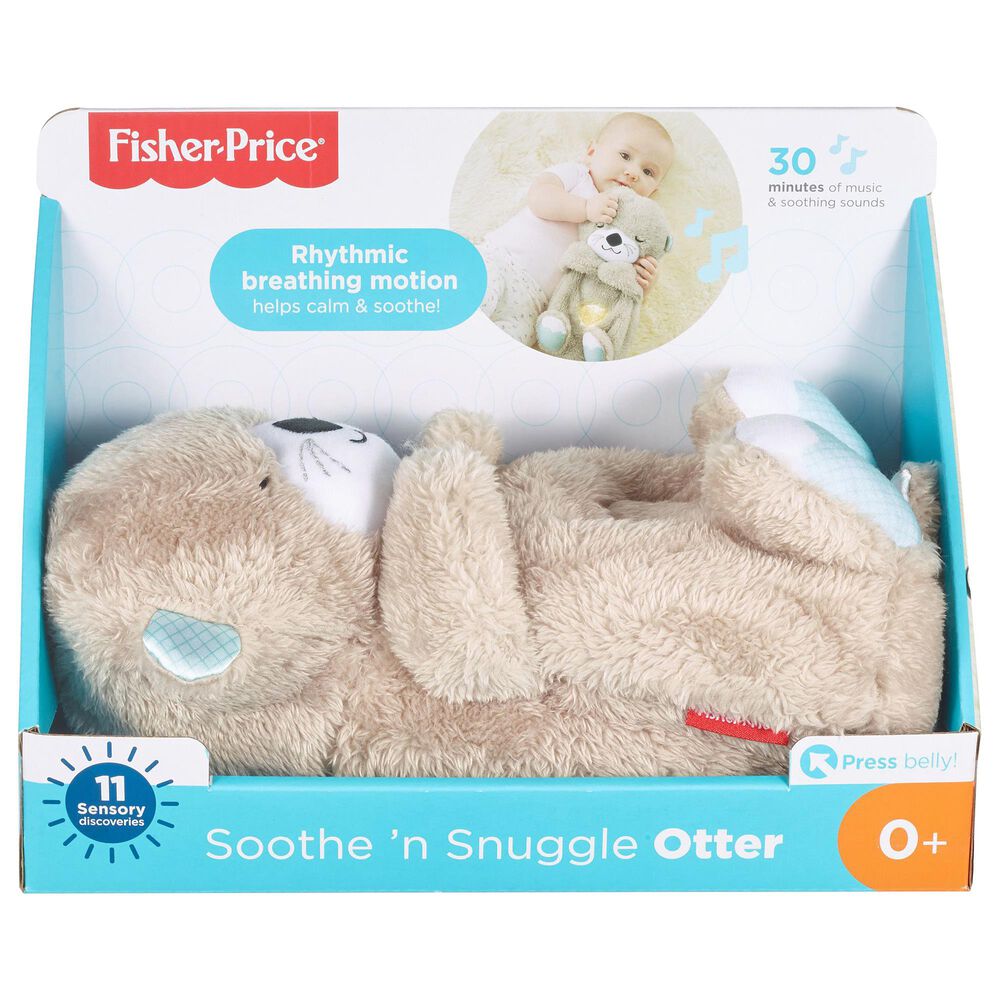 Fisher-Price Soothe and Snuggle Otter Soother Toy, , large