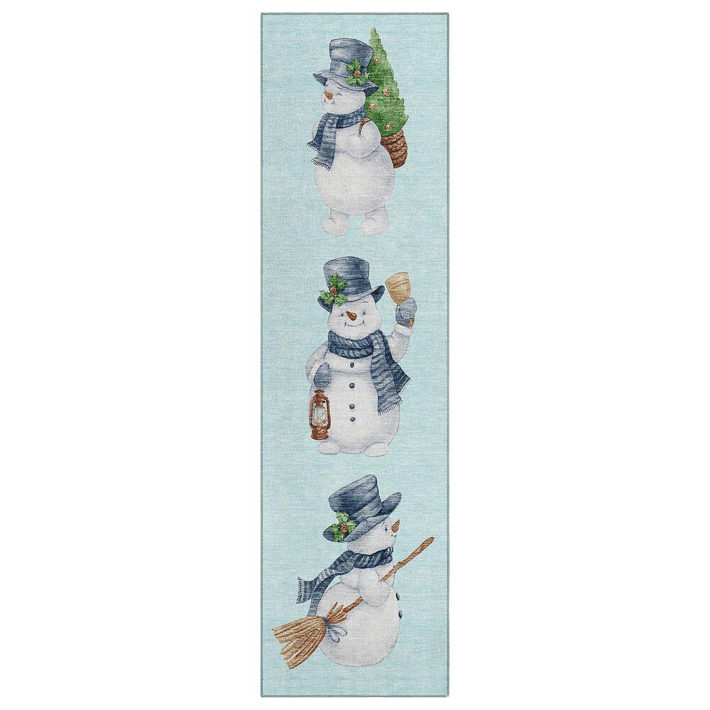 Dalyn Rug Company Wonderland WN34 Sky 2"3" x 7"6" Runner, , large