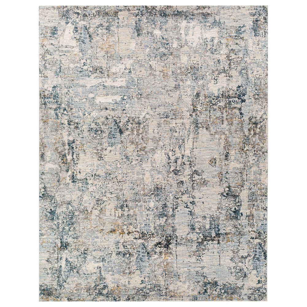 Surya Laila  10" x 14" Gray, Navy, Camel, Wheat, Beige, Taupe and Cream Area Rug, , large