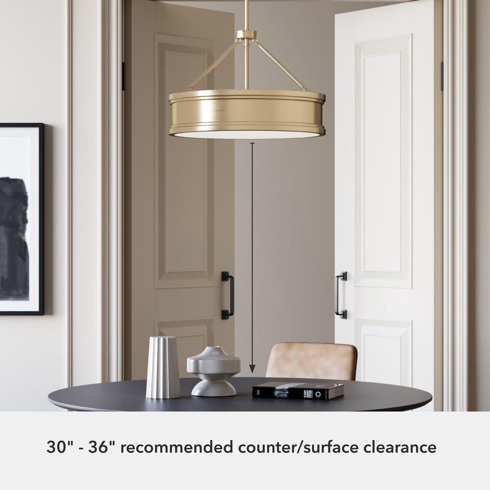 Hunter Capshaw 5-Light Pendant in Alturas Gold, , large