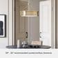 Hunter Capshaw 5-Light Pendant in Alturas Gold, , large