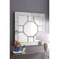 A&B Home Irving Wall Mirror in Sliver and Weathered Gold, , large