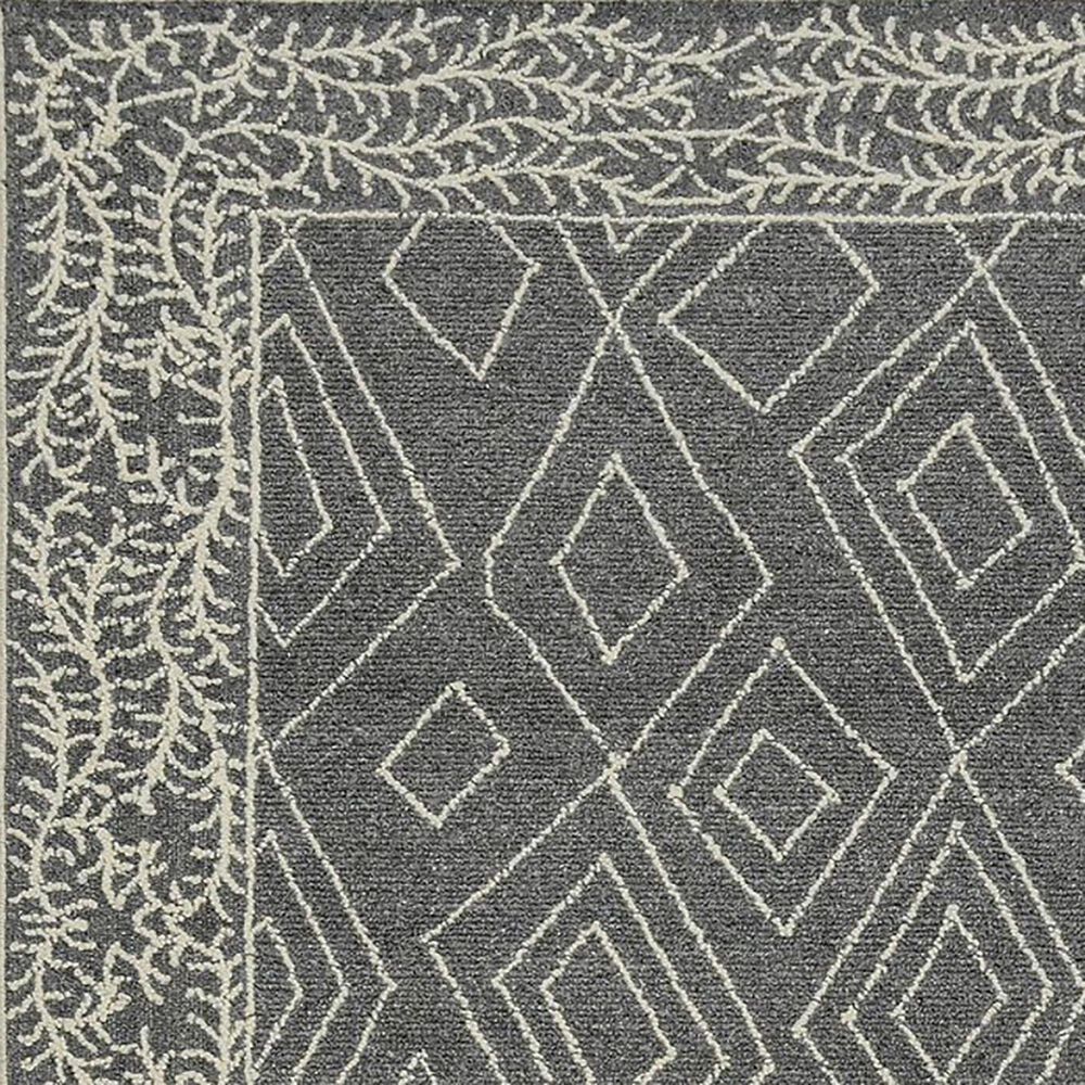 Amer Rugs Berlin 2&#39; x 3&#39; Dark Gray Area Rug, , large