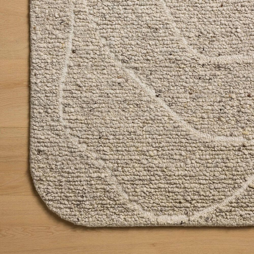 Loloi Otis Oatmeal and Ivory 3&#39;6&quot; x 5&#39;6&quot; Area Rug, , large