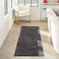Nourison Desire Charcoal and Silver 2"3" x 7"6" Runner, , large