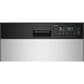 Whirlpool 18" Built-In Dishwasher with Half Load Cycle and Triple Spray Arms in Stainless Steel, , large