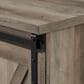 Walker Edison 58" Sliding Barn Door TV Stand in Grey Wash, , large