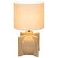 Creative Coop Sloane Ceramic Table Lamp in Soft Grey, , large