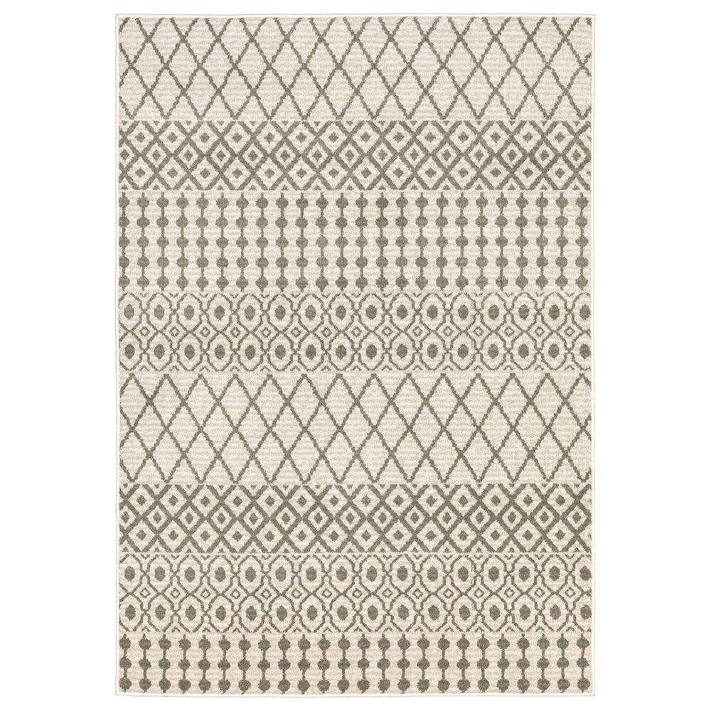 Oriental Weavers Georgia Southwest 717B0 9"10" x 12"10" Ivory Area Rug, , large