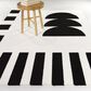 Balta Rugs Bassano 5"3" x 7" Black and White Area Rug, , large