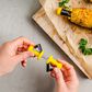 Dreamfarm Lockorns Lock Corn Holder in Yellow and Black (Set of 4 Pairs), , large