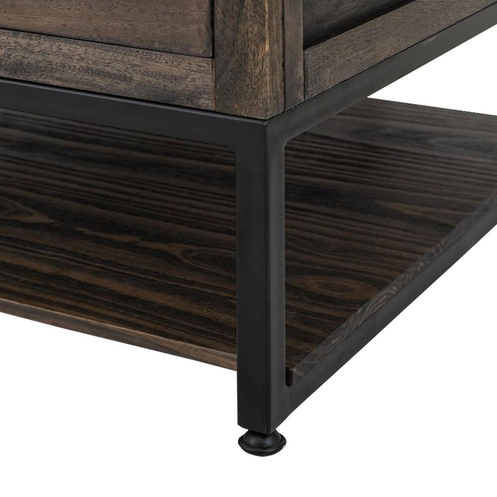 Fallridge Dark Mita Cocktail Table in Stained Dark, , large