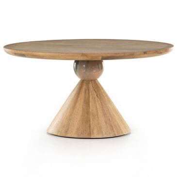Four Hands Bibianna Dining Table in Smoked Honey and Blush - Table Only, , large