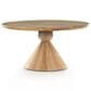Four Hands Bibianna Dining Table in Smoked Honey and Blush - Table Only, , large