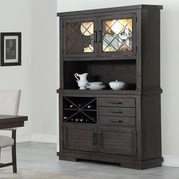 Frankfurt Furniture Revolution China Hutch in Dark Gray, , large