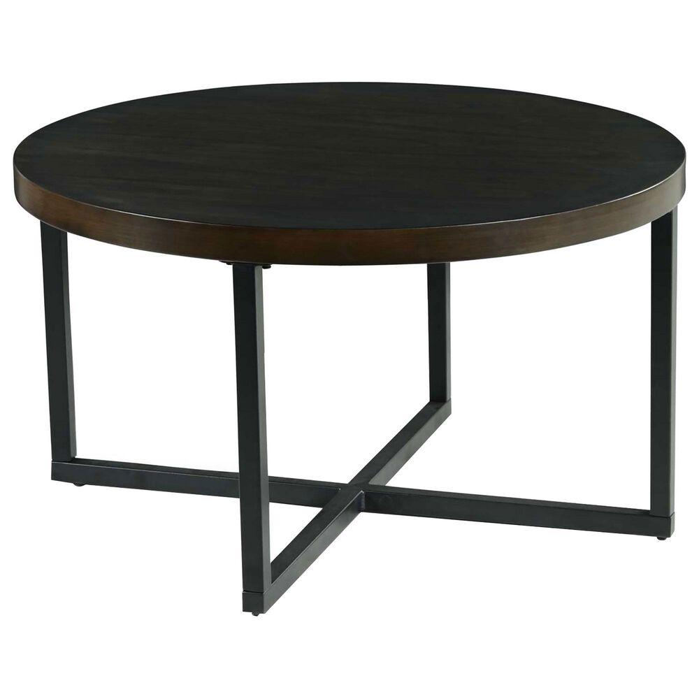 Steve Silver Yukon 5-Piece Nesting Cocktail Table Set in Walnut and Ebony, , large