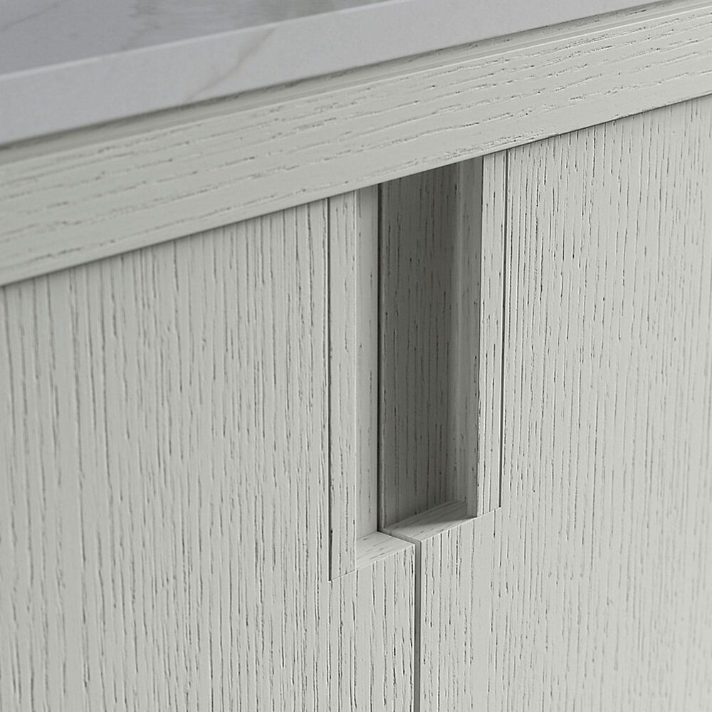 Kohler Solive 60" Double Bathroom Vanity in Gossamer White with 2 cm White Quartz Top and Rectangular Sinks, , large