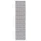 Safavieh Bermuda 2" x 8" Grey Indoor/Outdoor Area Performance Rug, , large