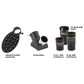 Explore Scientific 70mm Refractor Telescope with Astronomy App in Black, , large