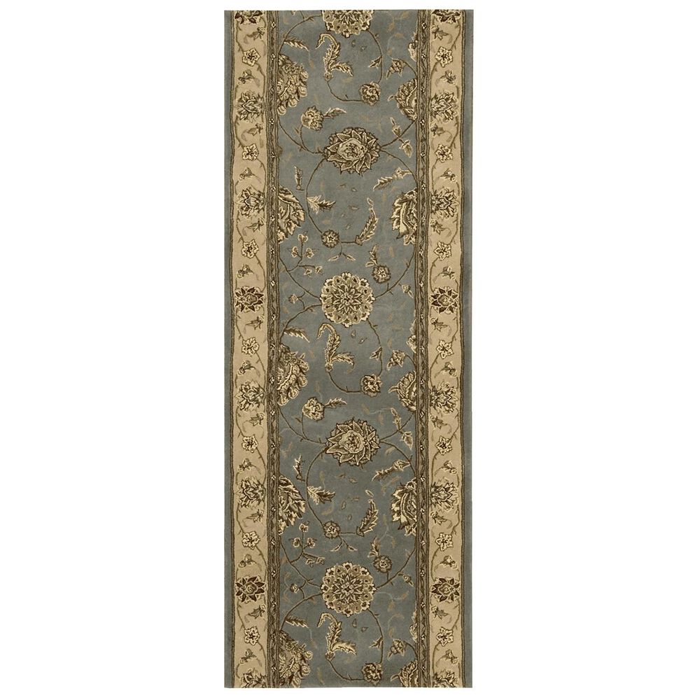 Nourison 2010 2"3" x 8" Blue Area Rug, , large