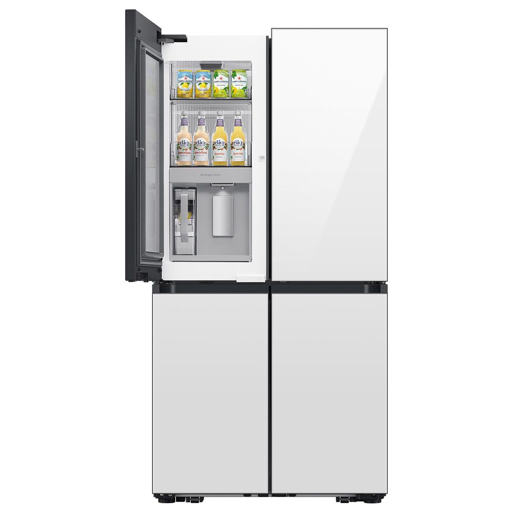 Samsung Bespoke Bespoke 22.5 Cu. Ft. 4-Door French Door Refrigerator in White Glass, , large