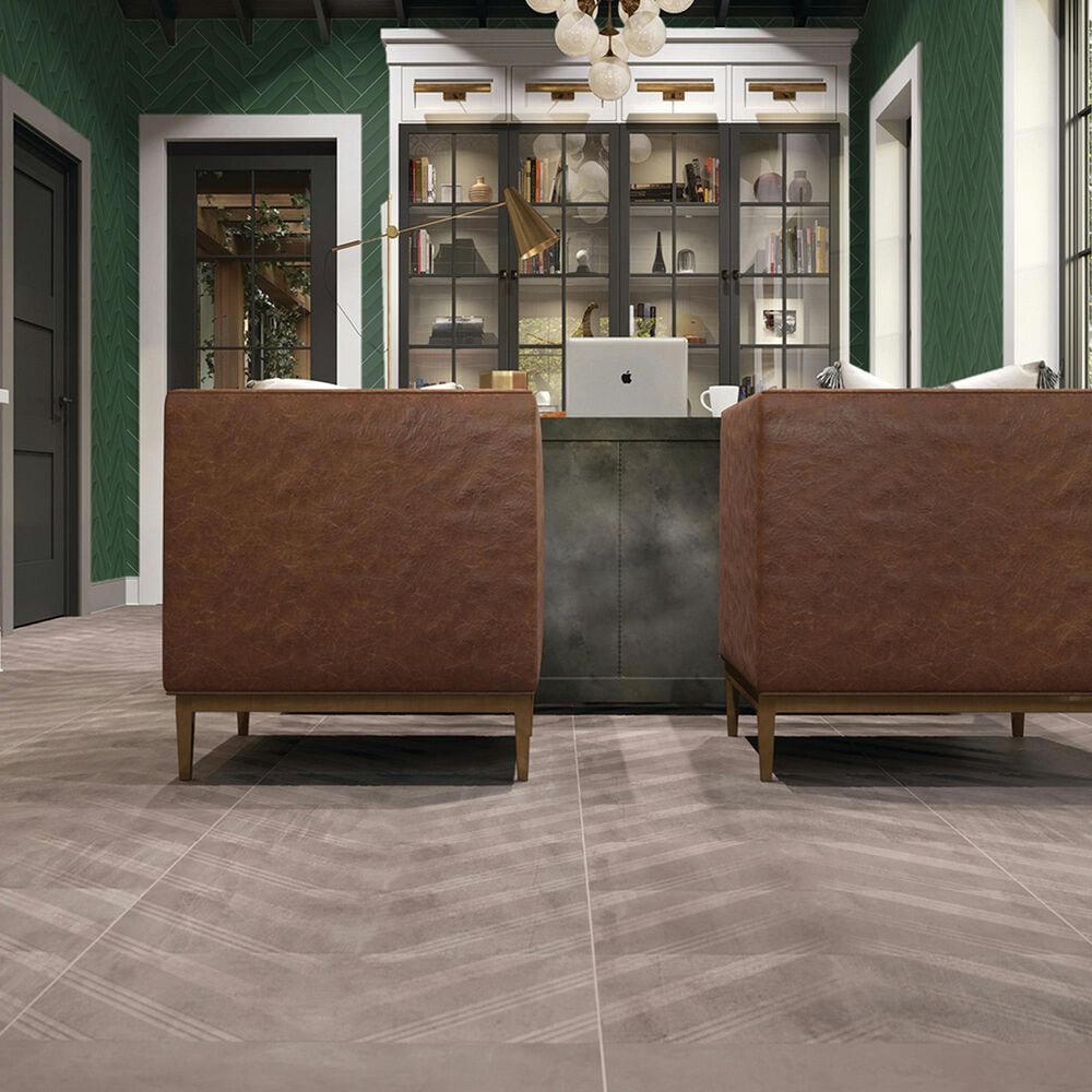 Dal-Tile Mythology Cyclade 4&quot; x 12&quot; Undulated Ceramic Tile, , large