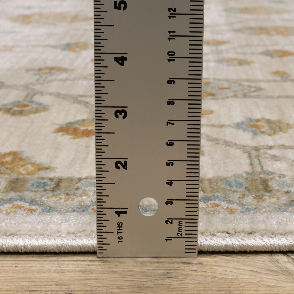 Oriental Weavers Maeve Beige and Rust 7'10" x 10'10" Area Rug, , large