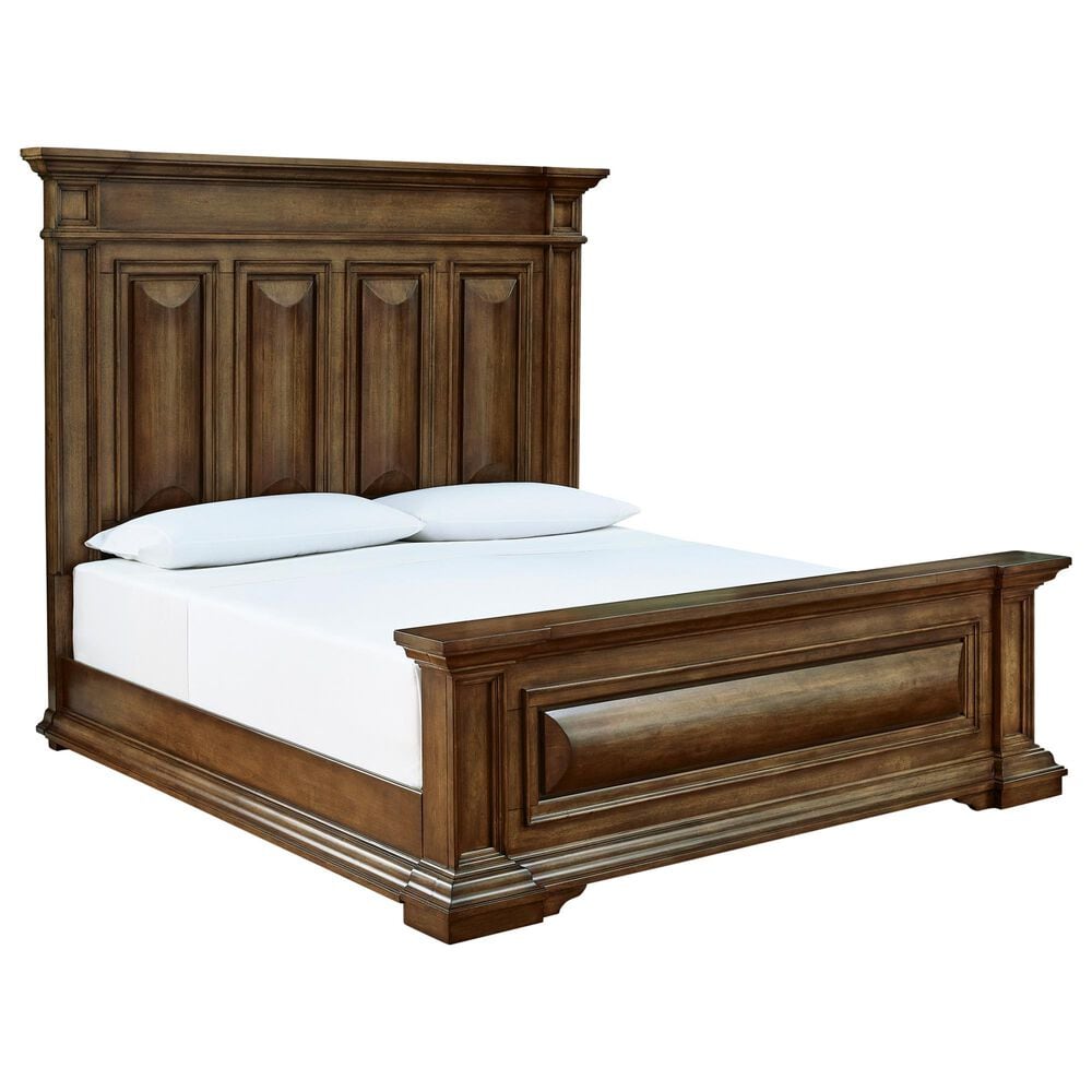 Millenium Frantanna California King Panel Bed with Dresser and Nightstand in Brown, , large