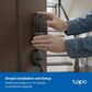 TP-Link Tapo Smart Wi-Fi Door Lock with Built-in Doorbell in Black, , large