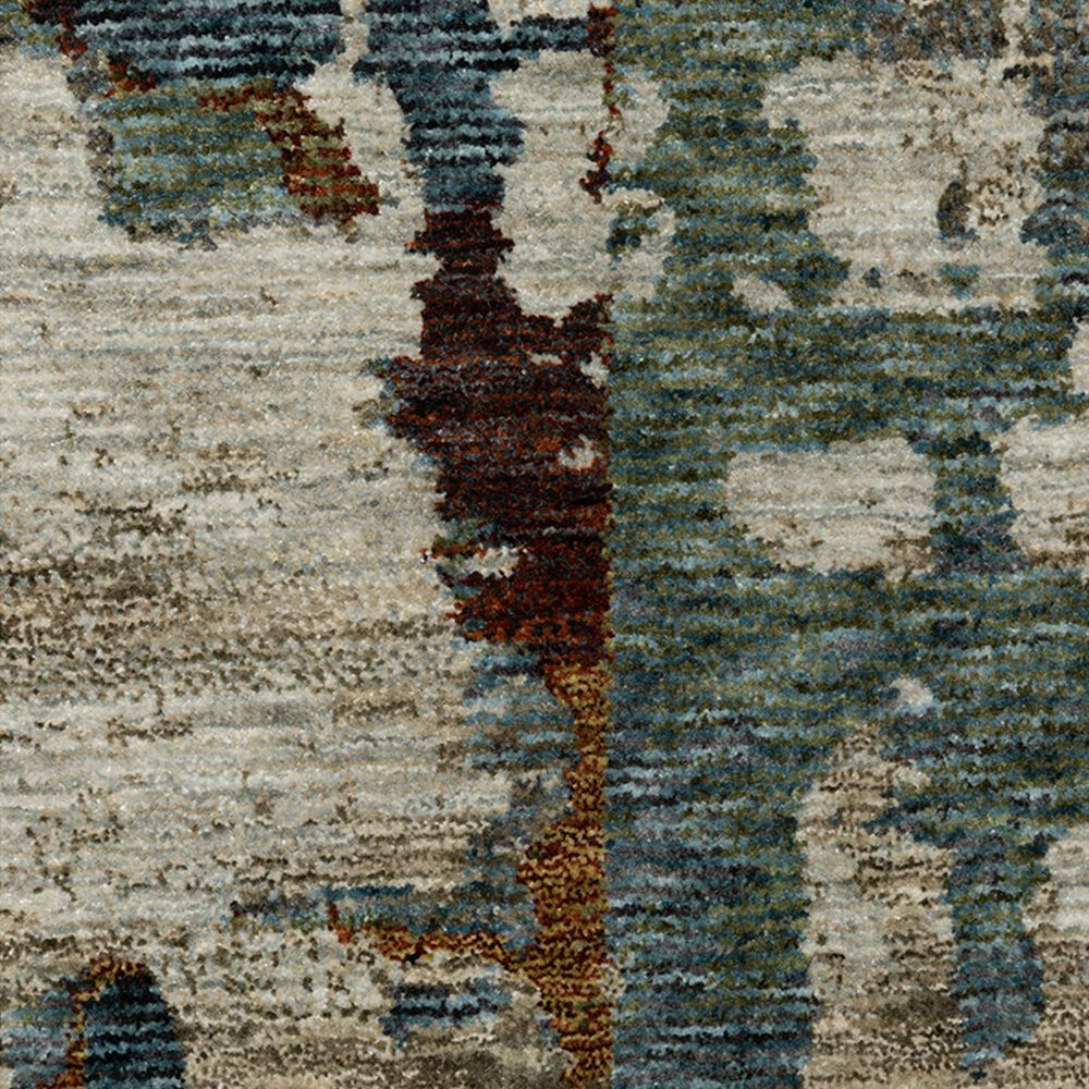 Oriental Weavers Hayden HAY02 7&#39;10&quot; x 10&#39;10&quot; Beige and Multicolor Area Rug, , large