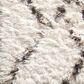 Angela Rose Amira 11"6" x 15" Ivory and Bark Area Rug, , large