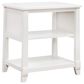 Sorelle Berkley 2 Shelf Nightstand in White, , large
