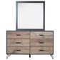 New Heritage Design Elk River 4-Piece Queen Bedroom Set in Rustic Brown and Black, , large