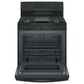 GE Appliances 5.0 Cu. Ft. Freestanding Gas Range in Black, , large