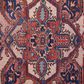 Feizy Rawlins 5"3" x 7"6" Red and Navy Area Rug, , large