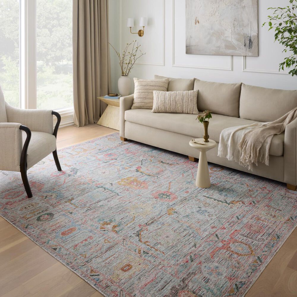 Loloi II Elysium 7&#39;6&quot; x 9&#39;6&quot; Multicolor and Fiesta Area Rug, , large