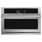 Monogram Statement 30" Single Electric Wall Oven with 240V Advantium Technology in Stainless Steel, , large
