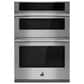 JennAir Rise 27" Built-in Microwave Combo Wall Oven in Stainless Steel, , large