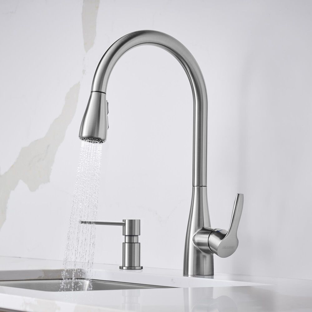 Blanco Atura Pull-Down Faucet in PVD Steel, , large