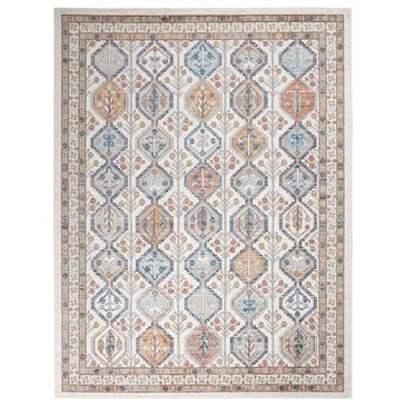 Nourison Quarry QUA15 10" x 14" Ivory and Multicolor Area Rug, , large