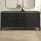 James Martin Vanities Myrrin 72" Double Vanity Carbon Oak with 3 cm Parisien Bleu Quartz Top, , large