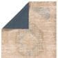 Jaipur Edage Kayell 2"6" x 8" Silver Blue, Sandstorm, Ginger Root and Irish Cream Runner, , large