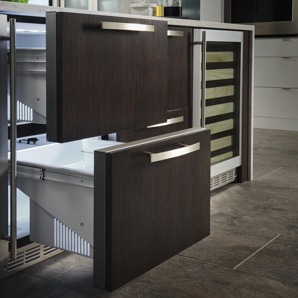Monogram 5 Cu. Ft. Double-Drawer Refrigerator Module with Electronic Controls - Panels Sold Separately, , large