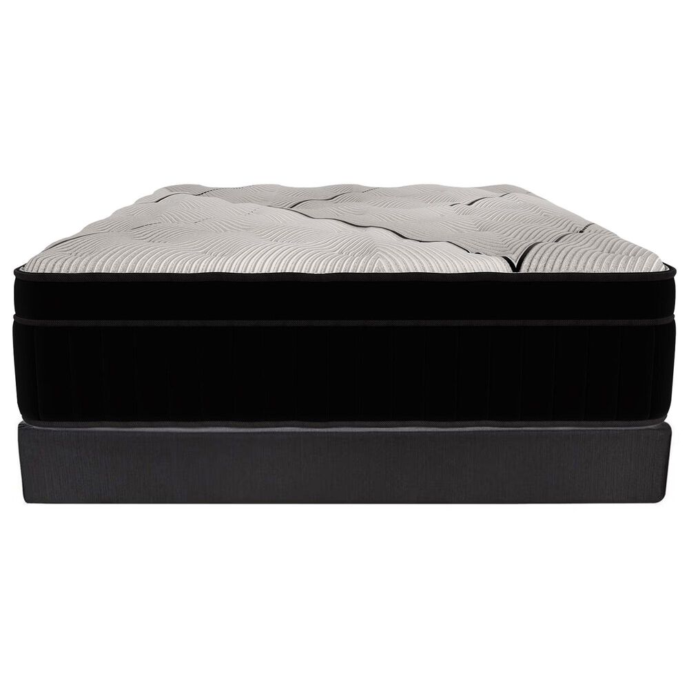 Estate Medium Euro Top Twin Mattress with Low Profile Box Spring, , large