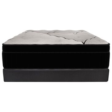 Estate Medium Euro Top Twin Mattress with Low Profile Box Spring, , large